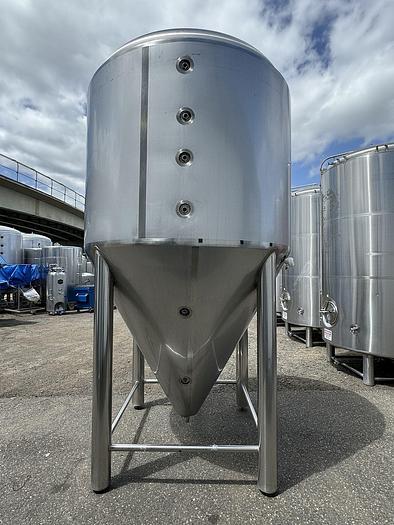 Used (4) Available - Used IDD 50 Bbl/60HL (1550Gal) Jacketed Conical Fermenter