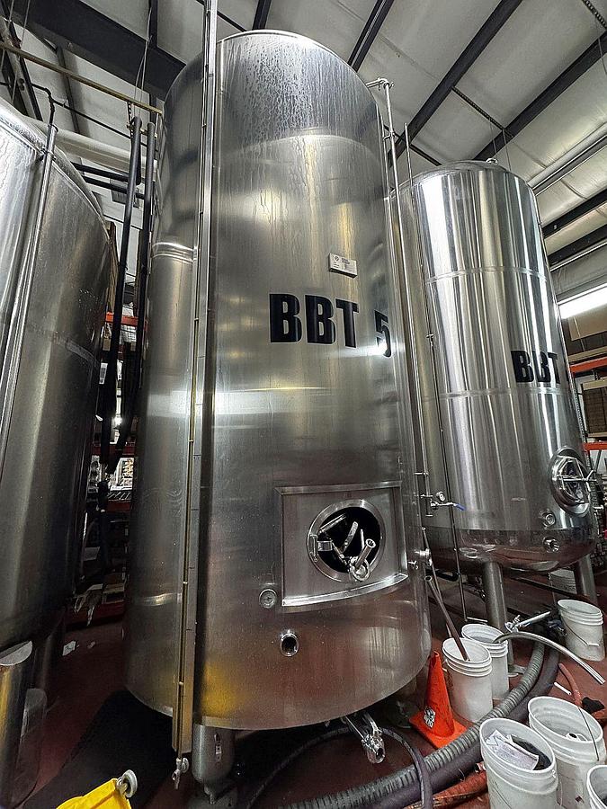 Used (1) Used Criveller 120 bbl/ 3720 Gallon Jacketed BBT