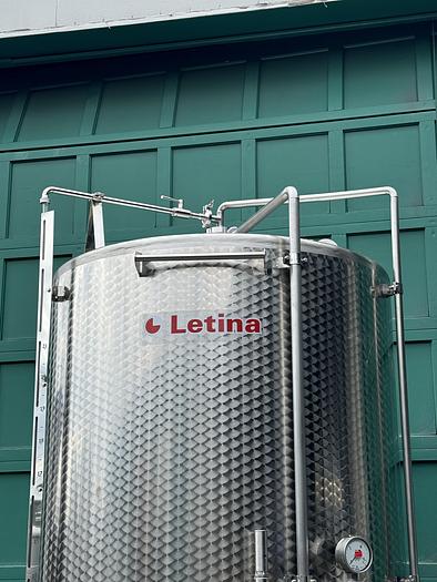 New Stock Letina T2100L / 555 Gal High Pressure Fermenter/Storage Tank