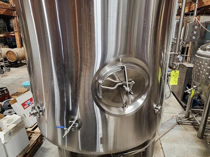 Used Used ABE 60 bbl jacketed brite tank