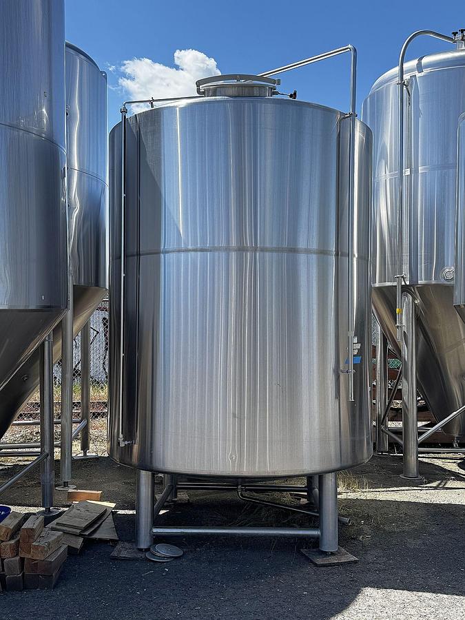 Used Used Premier Stainless 60 bbl (1860 Gallon) jacketed tank - Cold / Hot Liquor Tank