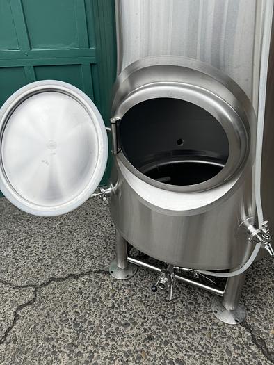 Used Used BSV 7 bbl Jacketed Brite Tank