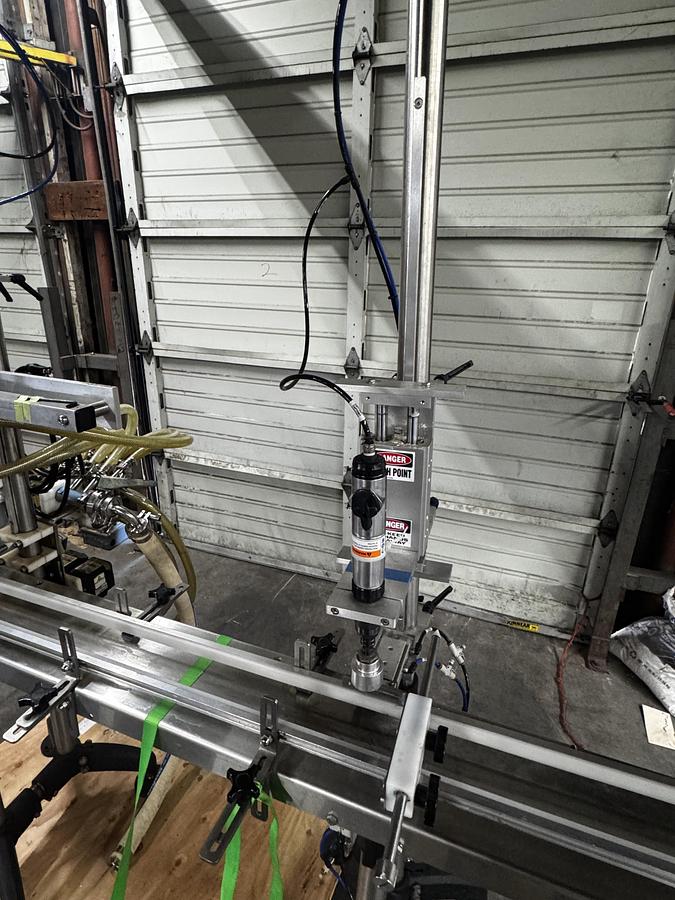 Used Inline Filling Systems 4 Head Semi-automatic Filler FOFBT-4