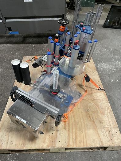 Used PE Modular Plus Rotary Pressure Sensitive Labeler