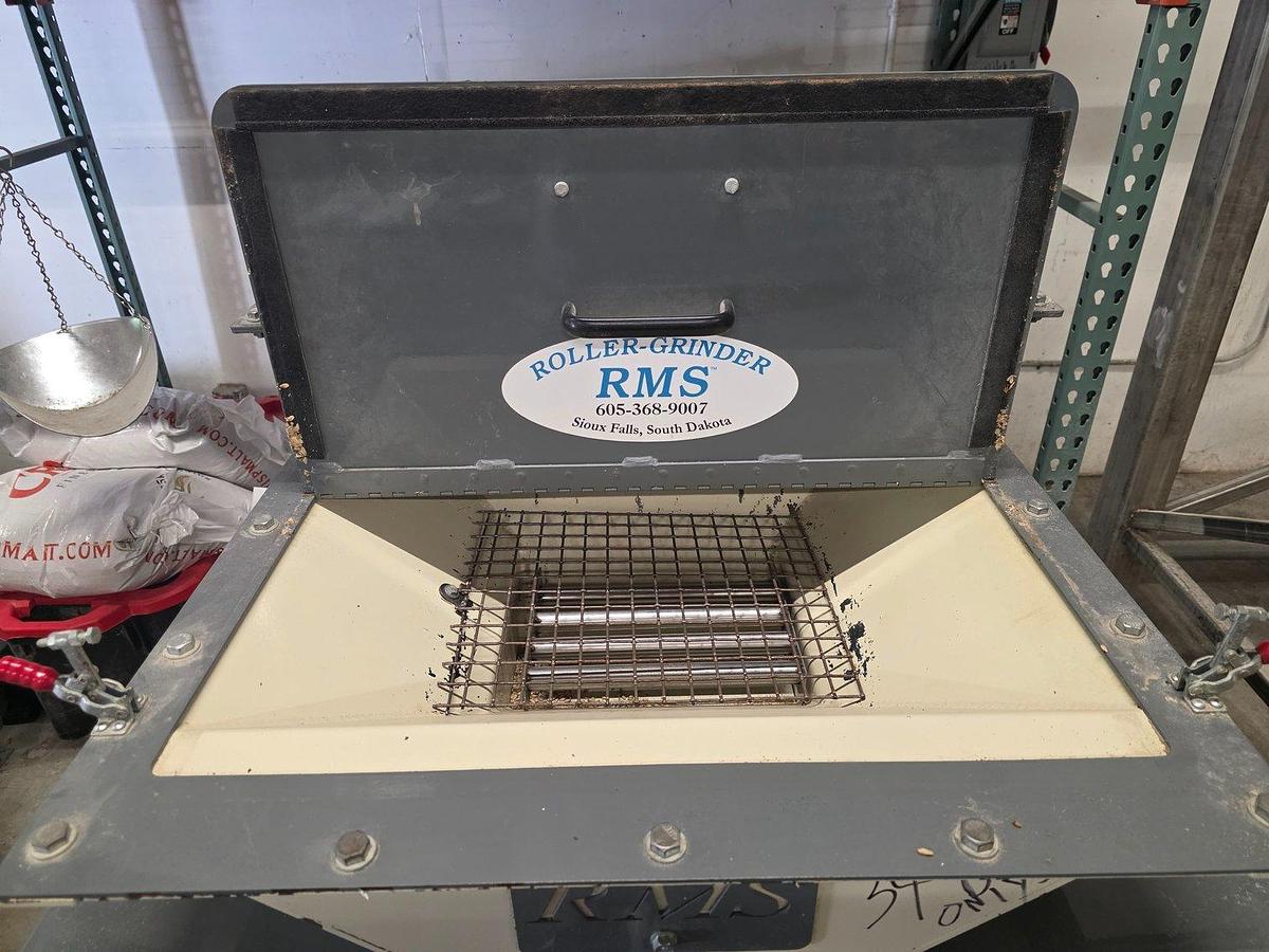 Used Used RMS 2 roll malt mill