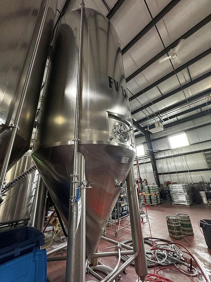 Used (2) Used Criveller 120 bbl/ 3720 Gal Jacketed Fermenters
