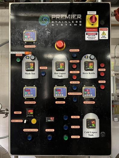 Used Used 15 bbl Premier Stainless Brewhouse