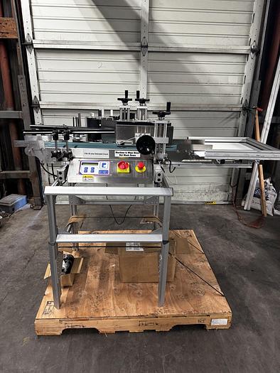 Used Used Pack Leader ElF50 pressure sensitive labeler