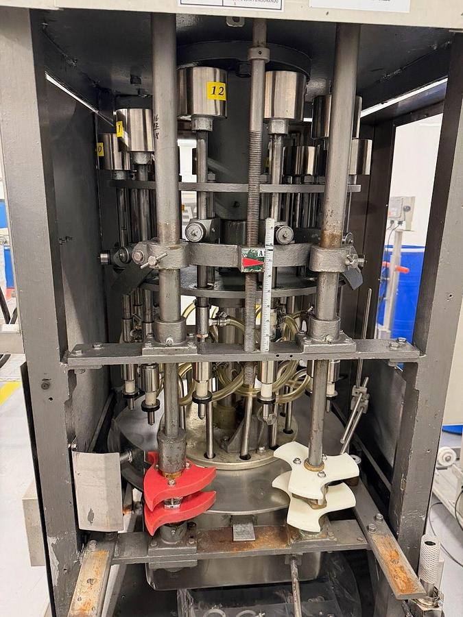 Used MRM 12 Valve Rotary Filler