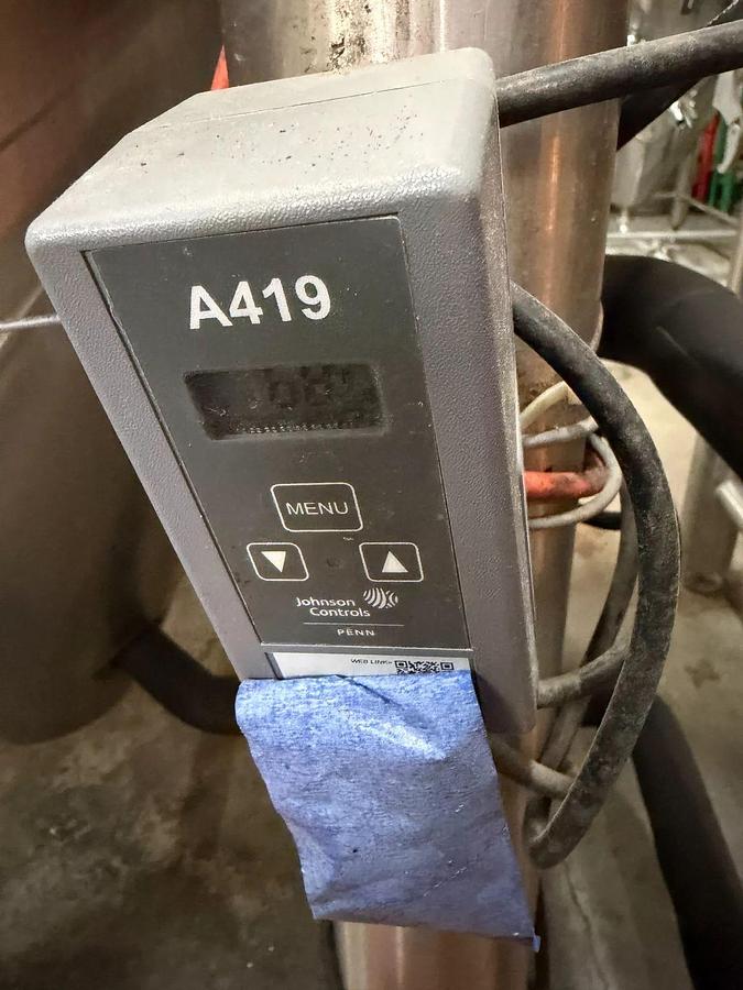 Used (3) Available - Used GW Kent 15bbl / 465Gal jacketed fermenters / storage tanks