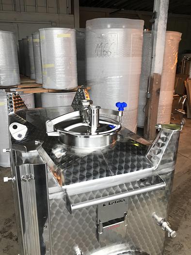 New Stock Letina 265 Gallon / 1000L Jacketed Square Storage Tote Tank