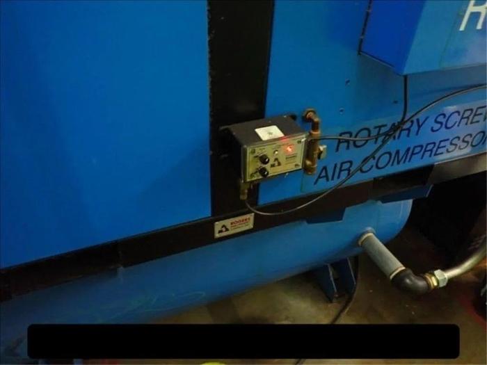 Used 2013 Rogers Machinery 25 HP Rotary Screw Compressor MG Series