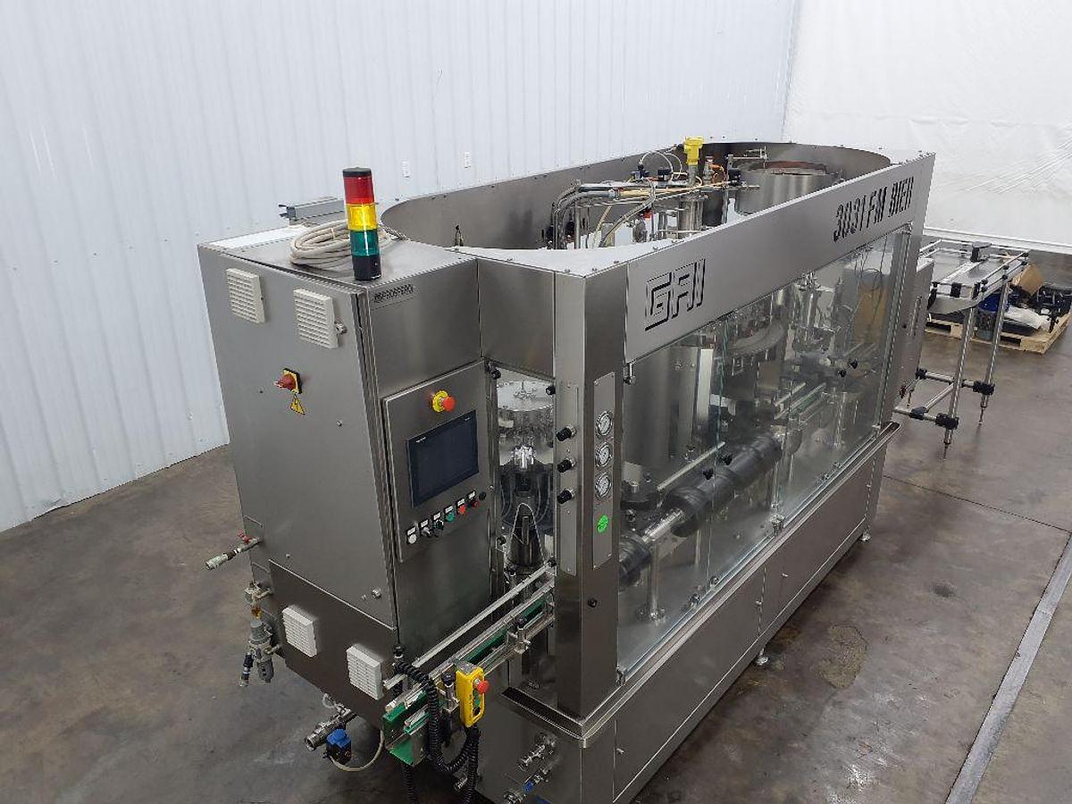 Used Used GAI 3031 FM Bier Monoblock Rinser/Filler/Capper