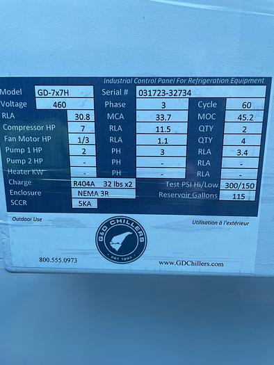 Used 2018 G&D GD-7x7H