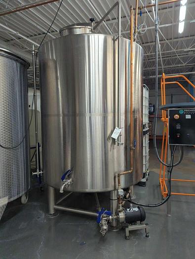 Used Used Premier Stainless 40 bbl / 1250Gal Electric Hot Liquor Tank