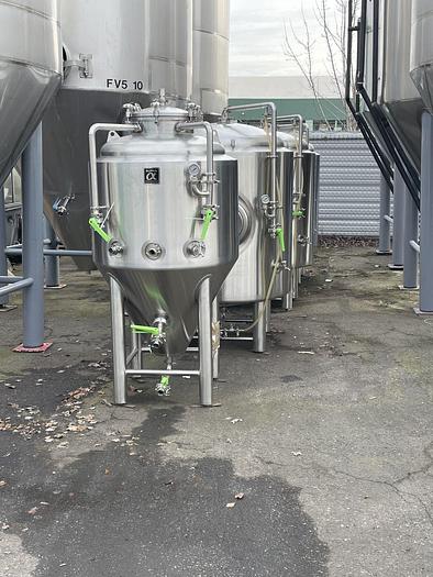 Used 2019 Alpha Brewing 3 bbl Jacketed Fermenter