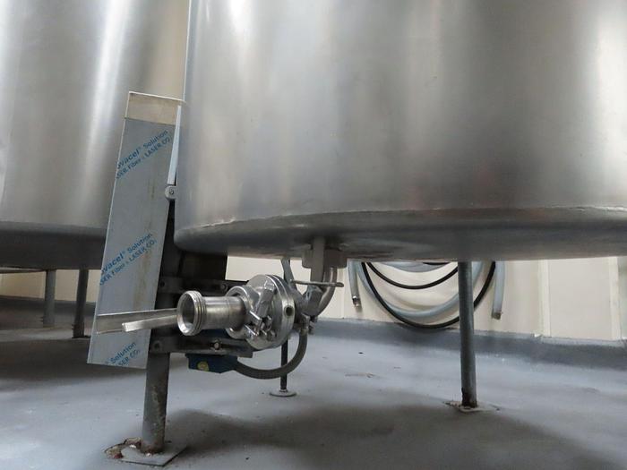 Used (2) available - Used 250 Gal (approx) mix tank