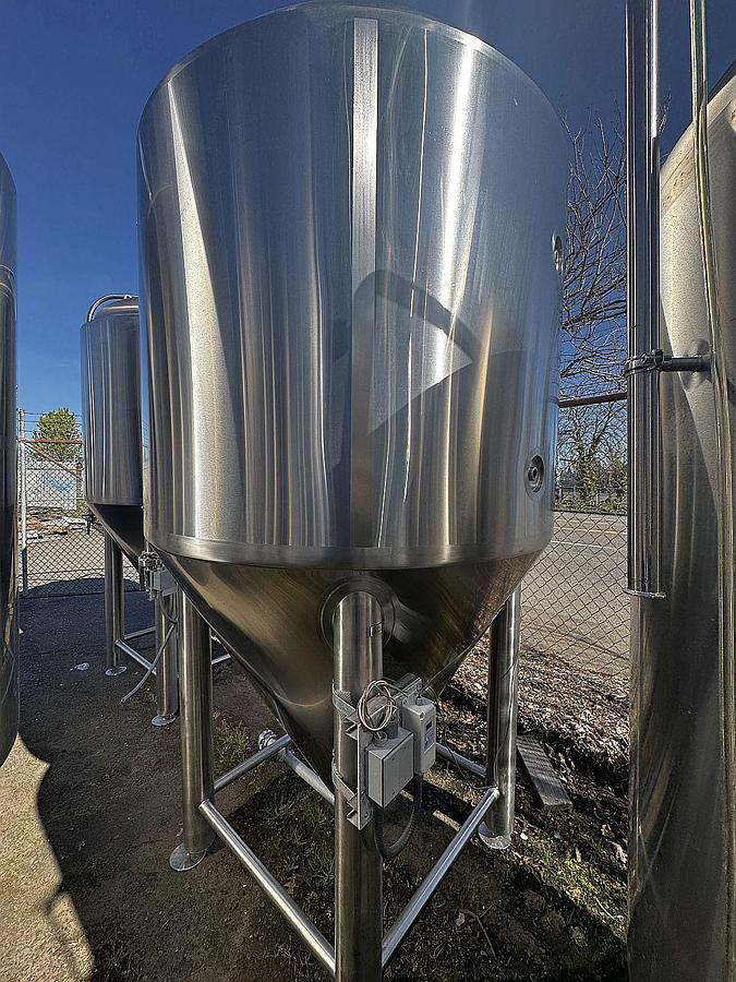 Used (2) Available - Used ABE 20 bbl Unitank Fermenters