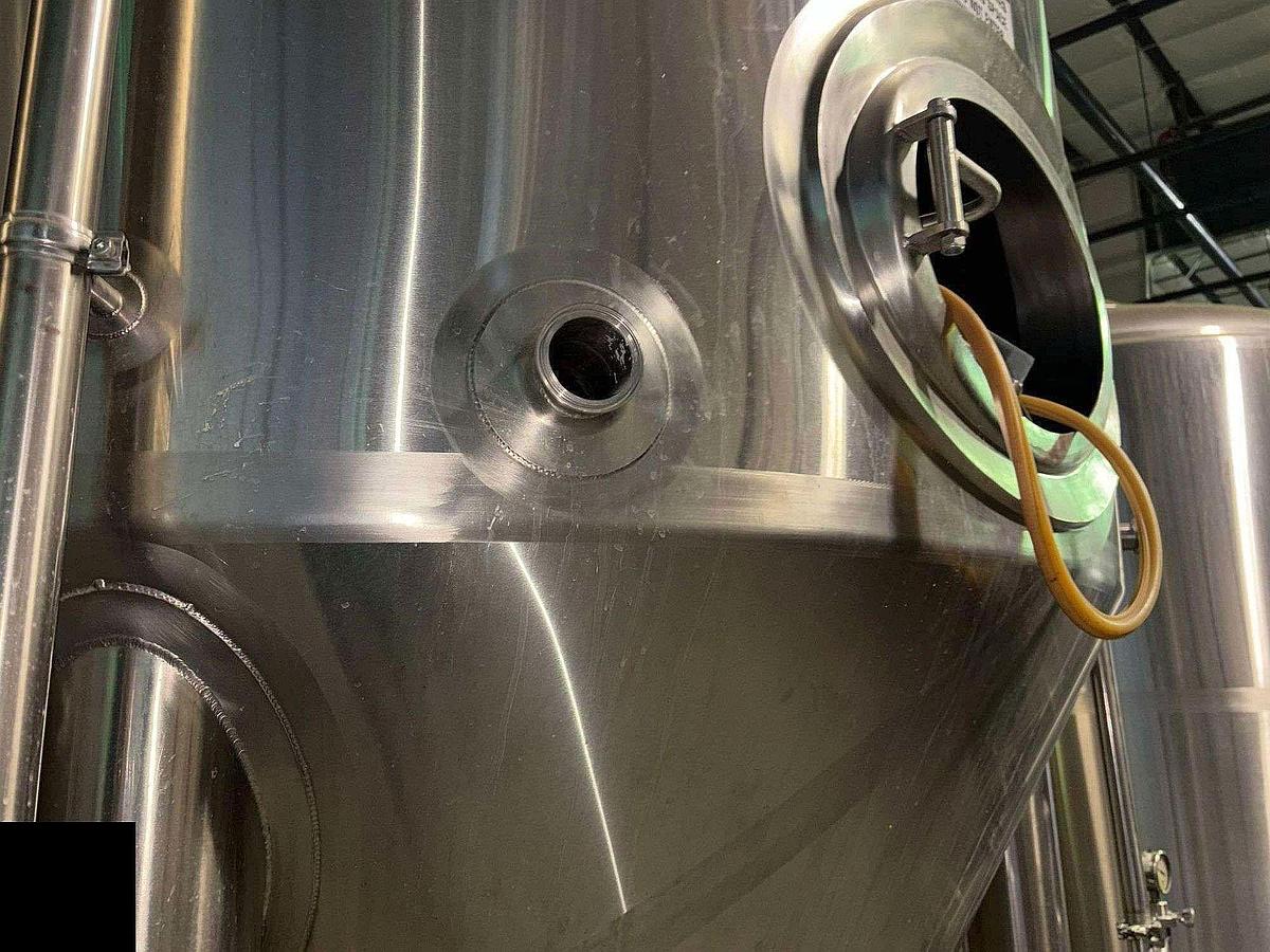 Used (3) available - Used PBST Pacific Brew 60 bbl / 1860 Gal Conical Jacketed Unitank Fermenters