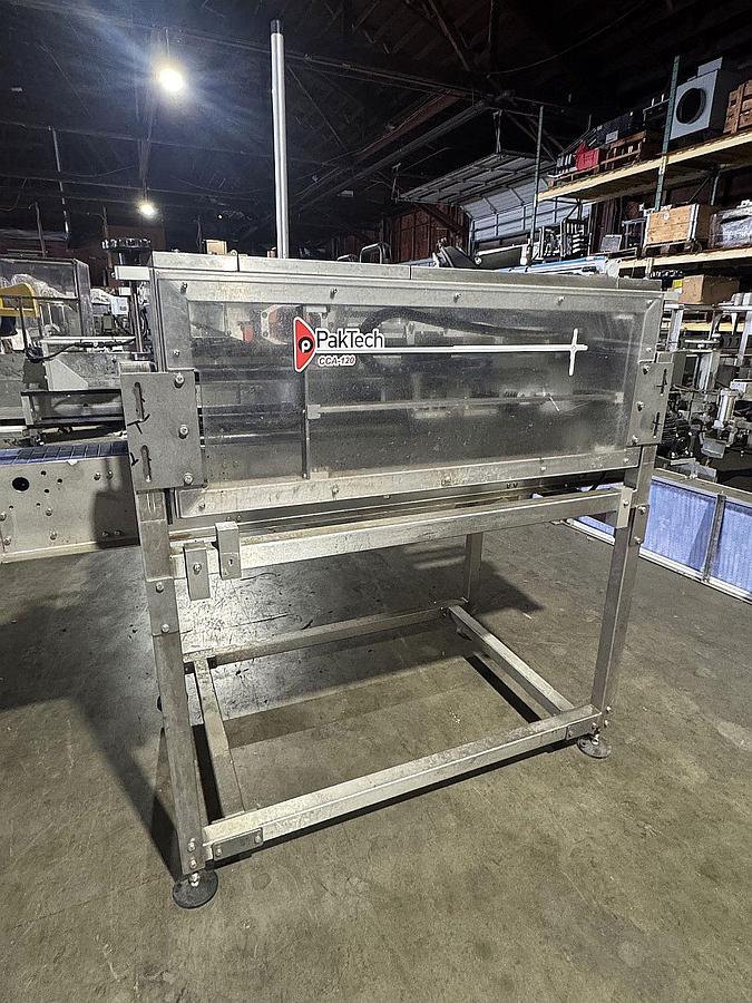 Used PakTech CCA120 Can Carrier Applicator
