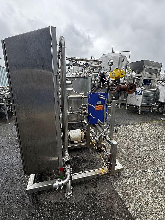 Used Used CSI Central States Industrial skid mount CIP system