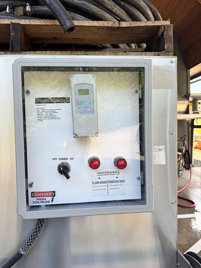 Used Used Tanktemp portable 5hp chiller