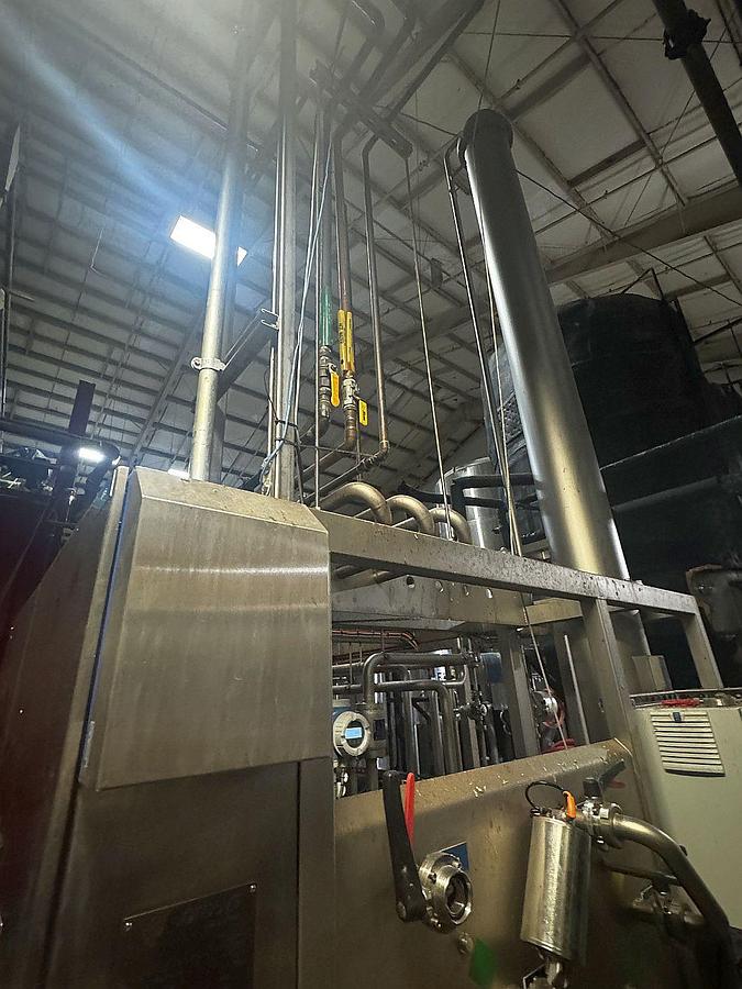 Used 2019 COROSYS FPS/HWD 45 HOT WATER DEAERATION & FLASH PASTRURIZATION SYSTEM