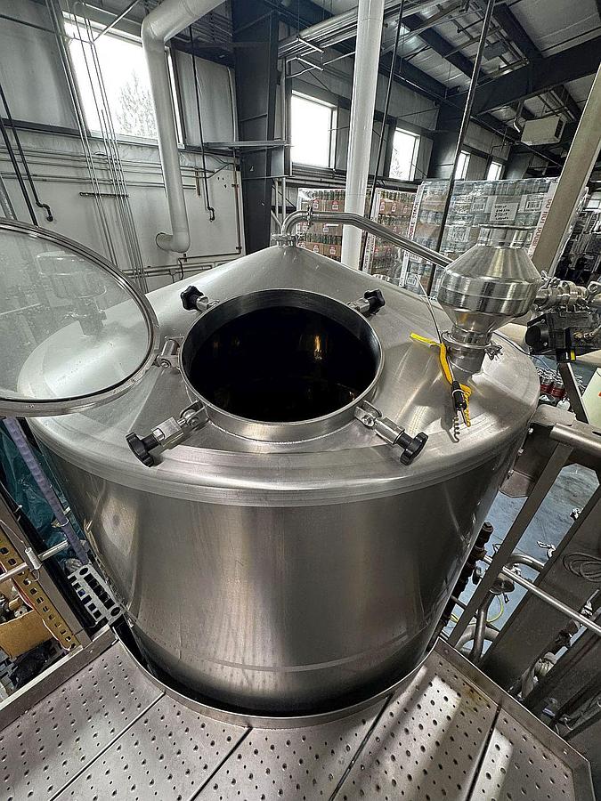Used Prospero 30 bbl 4 vessel brewhouse with HLT, CLT. and grist case