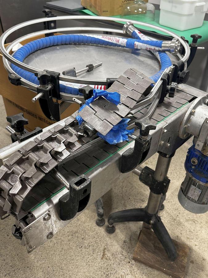 Used Used CIME Gold 6-6-1 Counter Pressure Bottle Filling Line