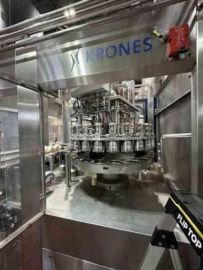 Used Krones Craftmate 265 CPM canning line