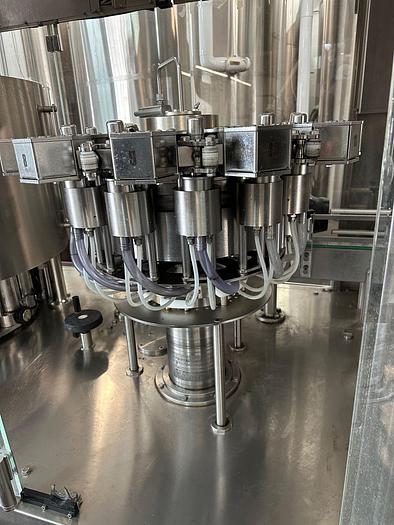 Used Used GAI 3003A Bier Monoblock rinser /filler/crowner for bottling carbonated products