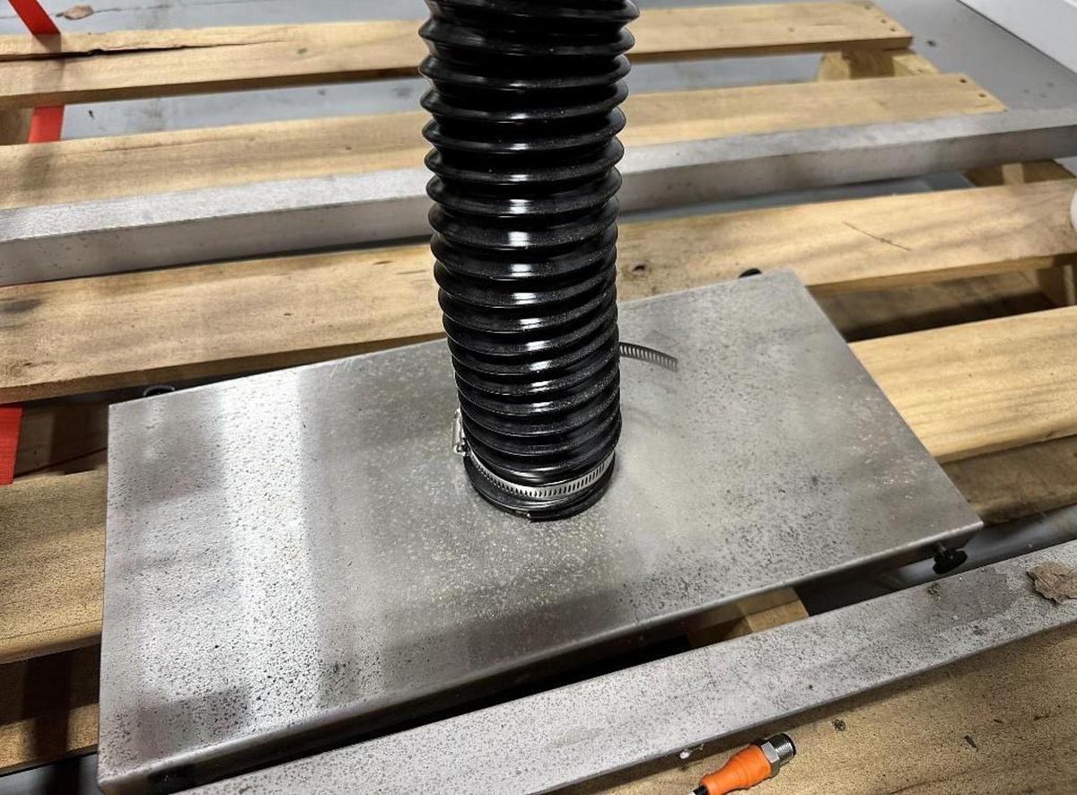 Used A&E Conveyor Systems Pur-Rinse air rinser