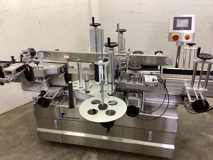 Used Used Pack Leader Pro-625W Front/ Back Pressure Sensitive Labeler