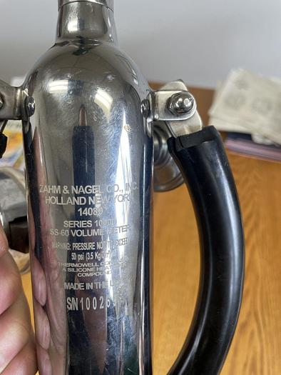 Used Zahm & Nagel SS60 Series 1000 CO2 Tester