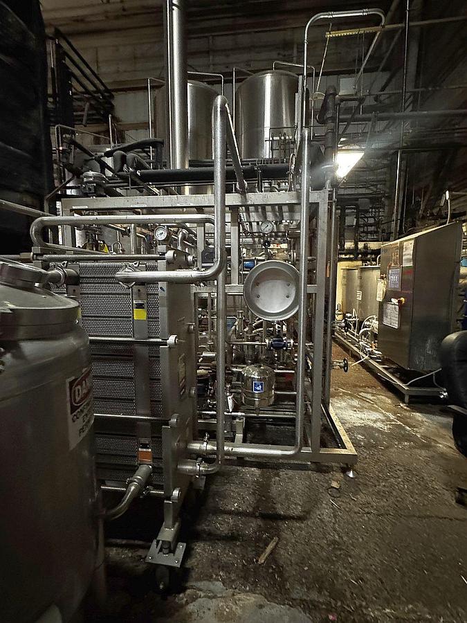 Used 2019 COROSYS FPS/HWD 45 HOT WATER DEAERATION & FLASH PASTRURIZATION SYSTEM