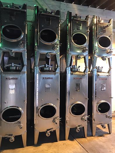 New Stock Letina 265 Gallon / 1000L Jacketed Square Storage Tote Tank