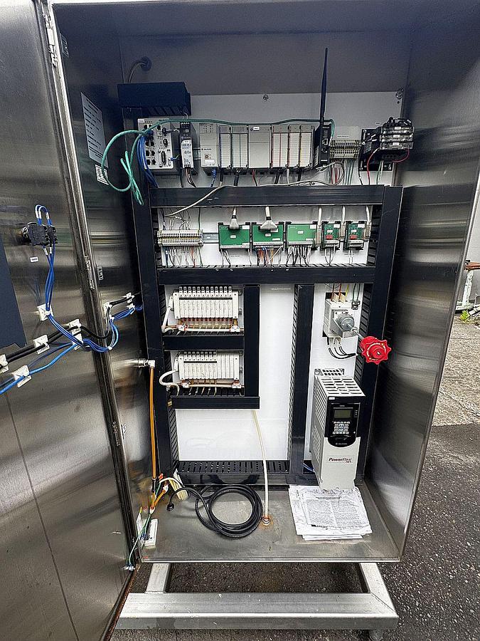 Used Used CSI Central States Industrial skid mount CIP system