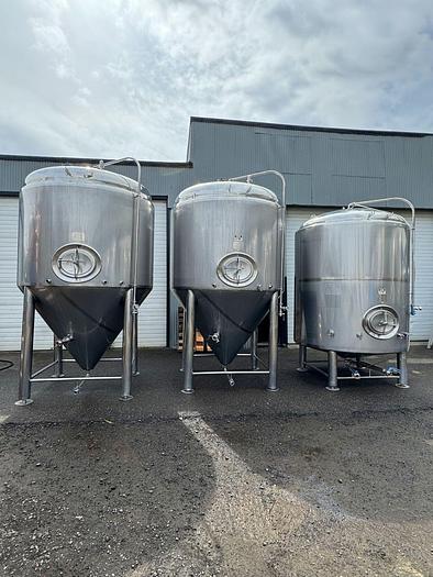 Used (2) available - Used PBST 60 bbl Jacketed Fermenter