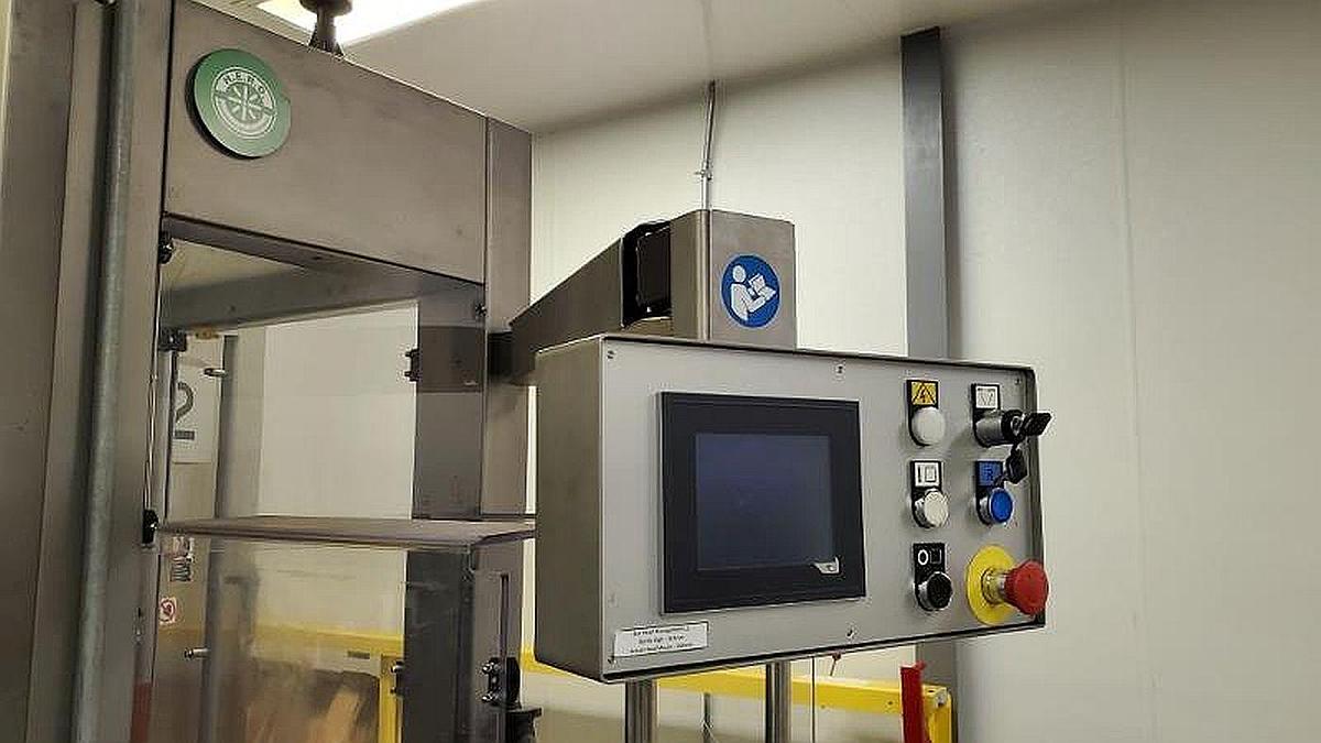 Used Used Sacmi Kube K20 rotary modular pressure sensitive labeler