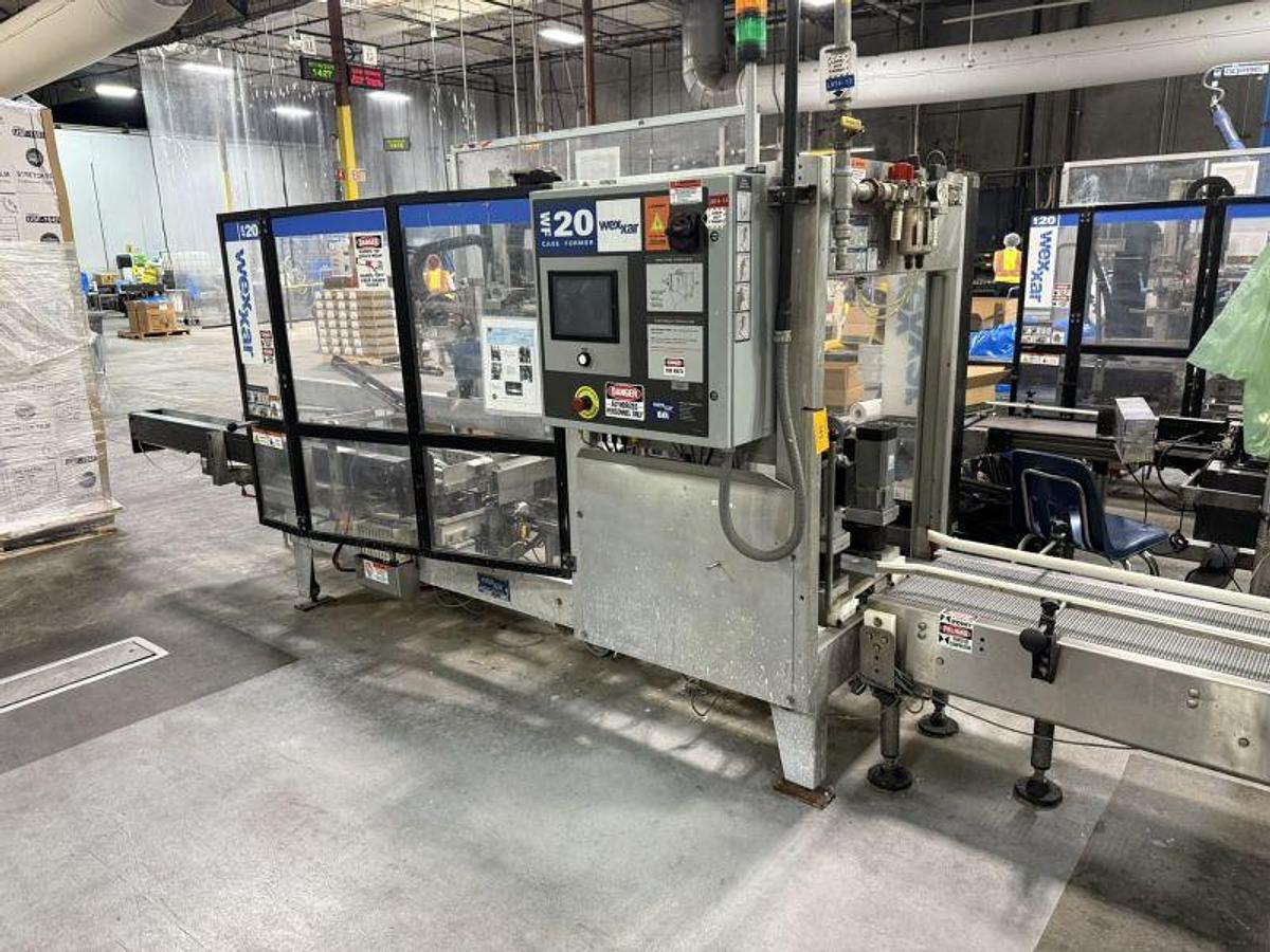 Used WEXXAR/Bel WF-20T Carton Former/Bottom taper