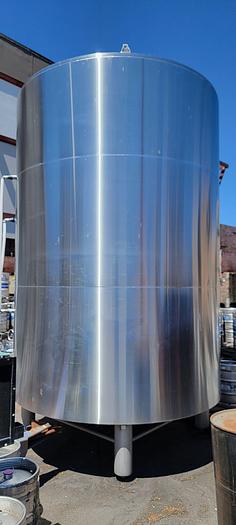 Used (2) Available - Used AAA Metals 120 bbl Jacketed Brite Tank - 3720 Gal