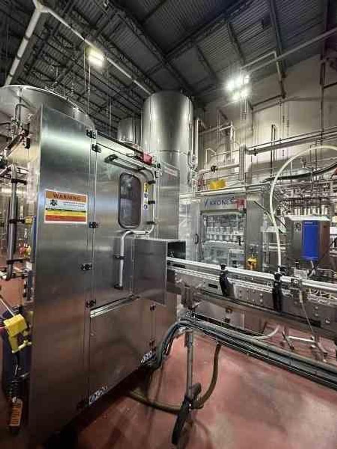 Used Krones Craftmate 265 CPM canning line