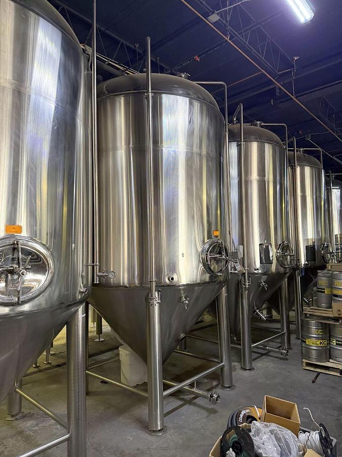 Used Used Glacier 60 bbl / 1860Gal jacketed fermenter / storage tank