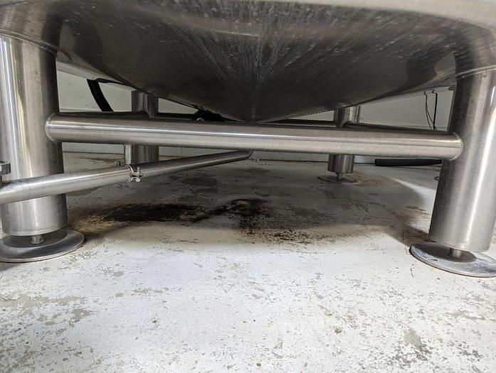 Used 2 available - Used 40 bbl Jacketed Brite Tank