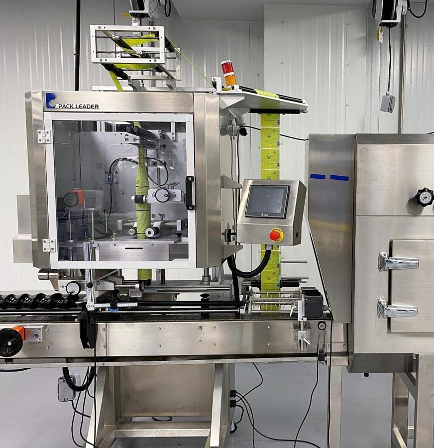 Used Pack Leader Shrink Sleeve labeling machine - model SL10, 2021