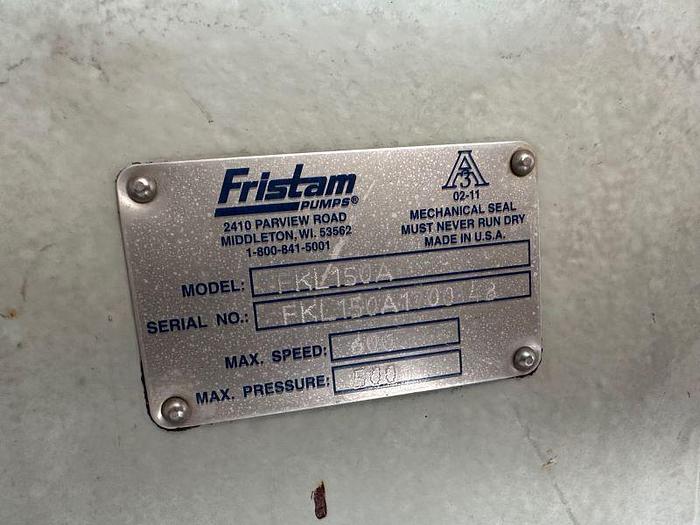Used Fristam FKL150A Positive Displacement Pump