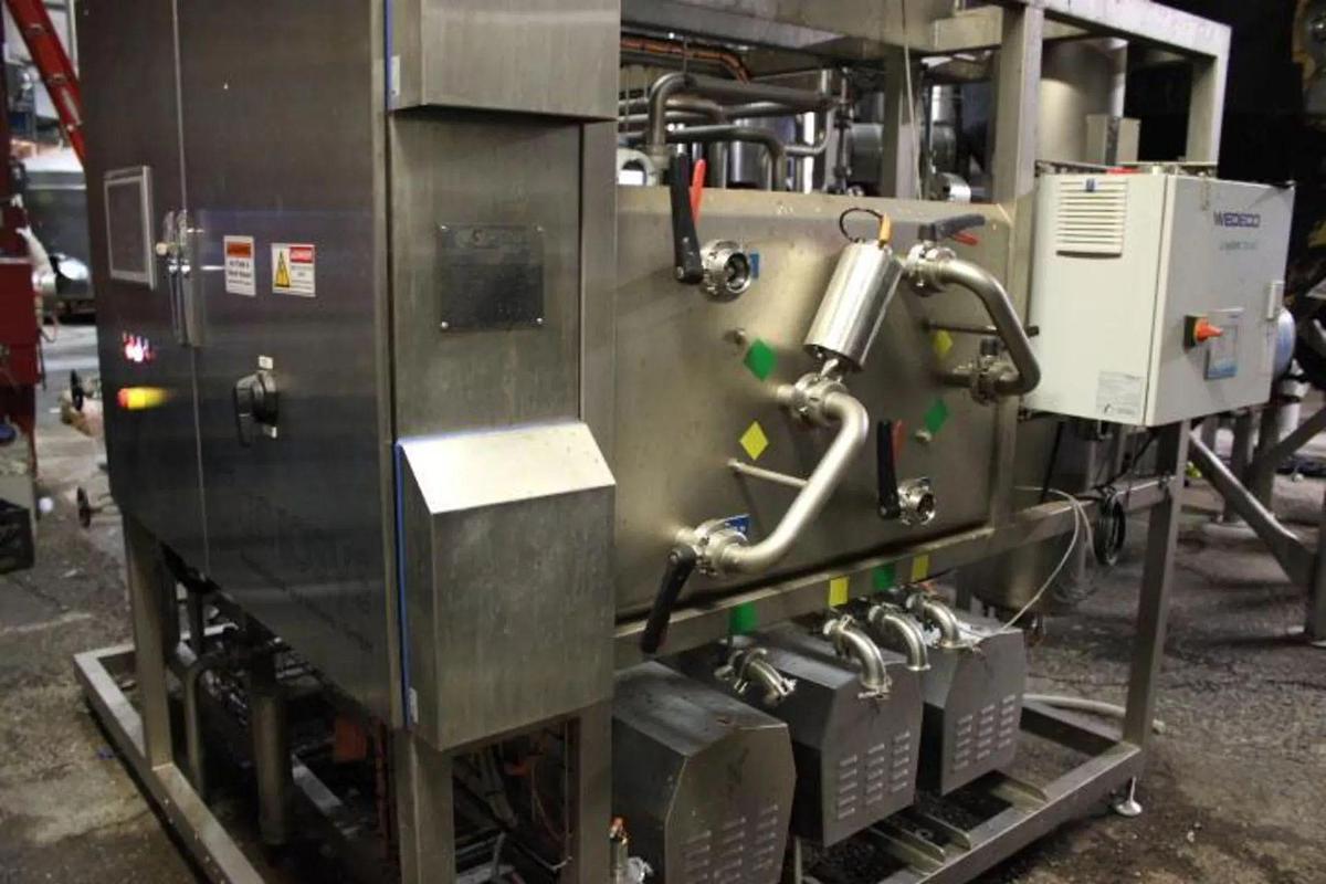 Used 2019 COROSYS FPS/HWD 45 HOT WATER DEAERATION & FLASH PASTRURIZATION SYSTEM