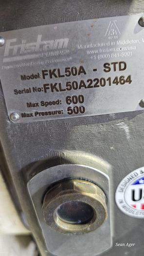 Used Fristam FKL50A Positive Displacement Pump