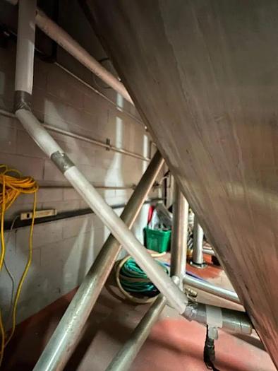 Used (4) available - Used Marks Fabrication 120bbl / 3720Gal Fermentation Tanks