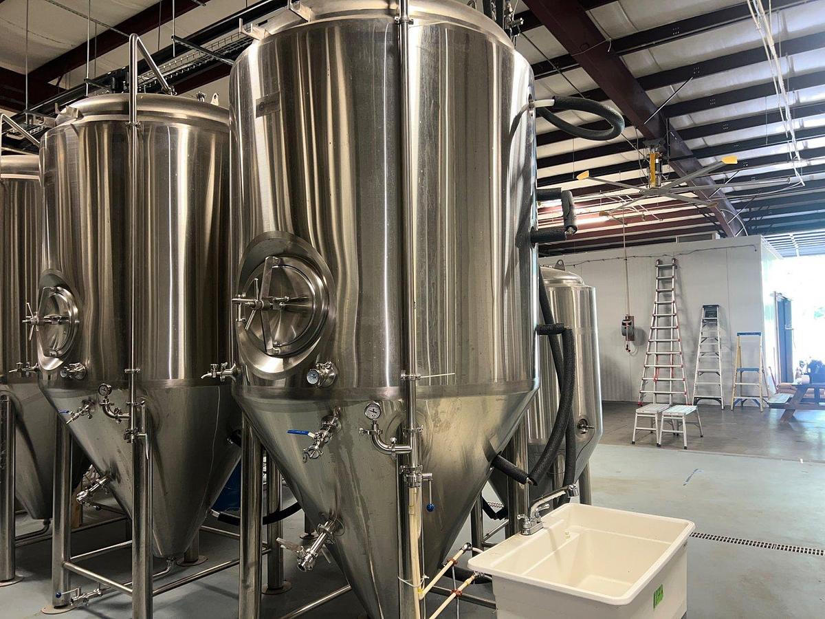 Used (3) Available - Best Brew 20 bbl Conical Jacketed Fermenters